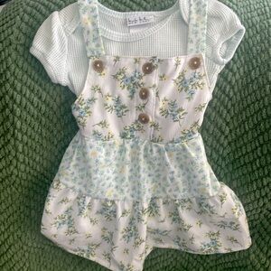 Nicole Miller Sun Dress and Onesie NWOT Size 12 Months